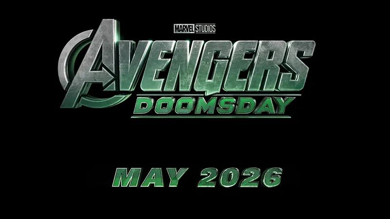 logo avengers doomsday prossimi film marvel serie tv