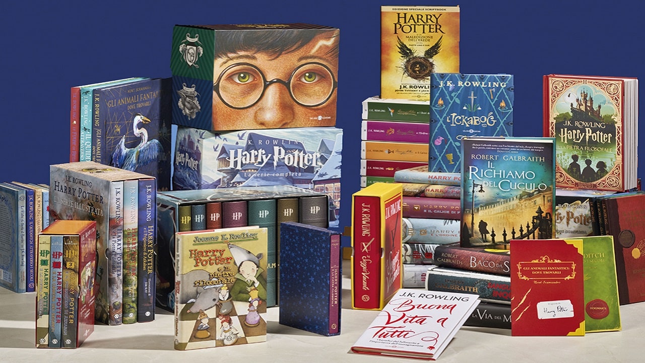 Collezionare Harry Potter, la prima bibliografia di tutte le opere di J.K. Rowling thumbnail