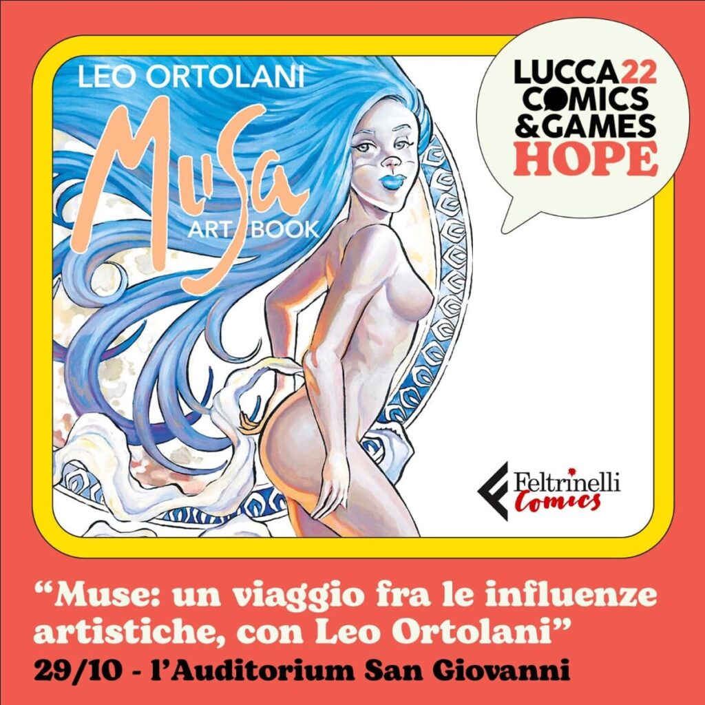 musa artbook leo ortolani lucca comics games 2022-min