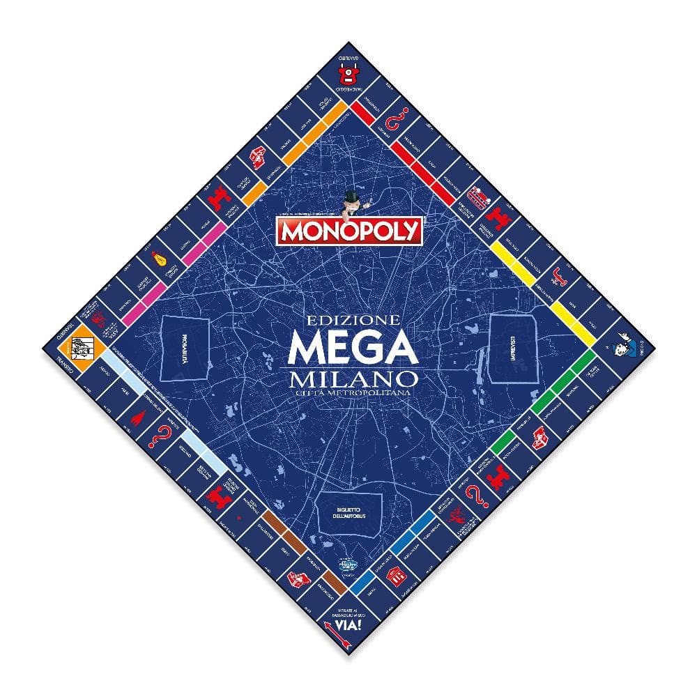 Monopoly Mega Milano Tabellone