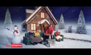 Sky Cinema Christmas e Harry 