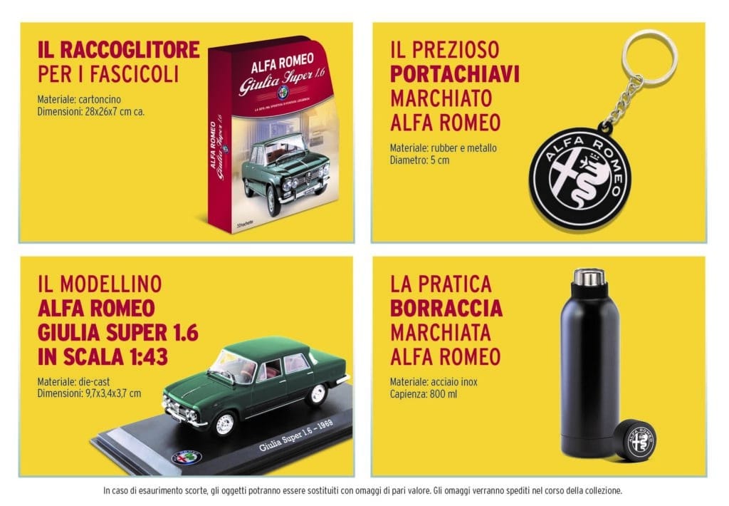 Alfa Romeo Giulia con Hachette