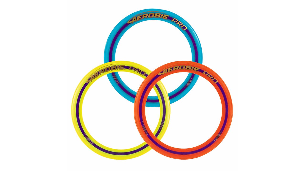 Aerobie Pro Ring: il disco che detiene il Guinnes World Record, ideale per fitness e divertimento thumbnail