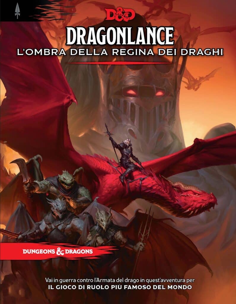 Dragonlance LOmbra Della Regina Dei Draghi