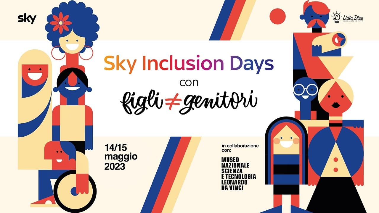 Sky Inclusion Days con Figli ≠ Genitori, tutti gli ospiti dell'evento thumbnail