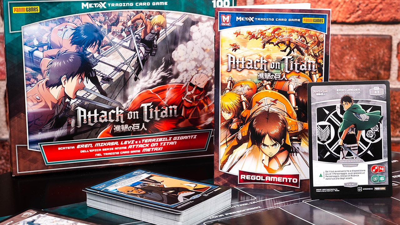Attack on Titan: esordisce il nuovo gioco di carte collezionabili di Panini thumbnail