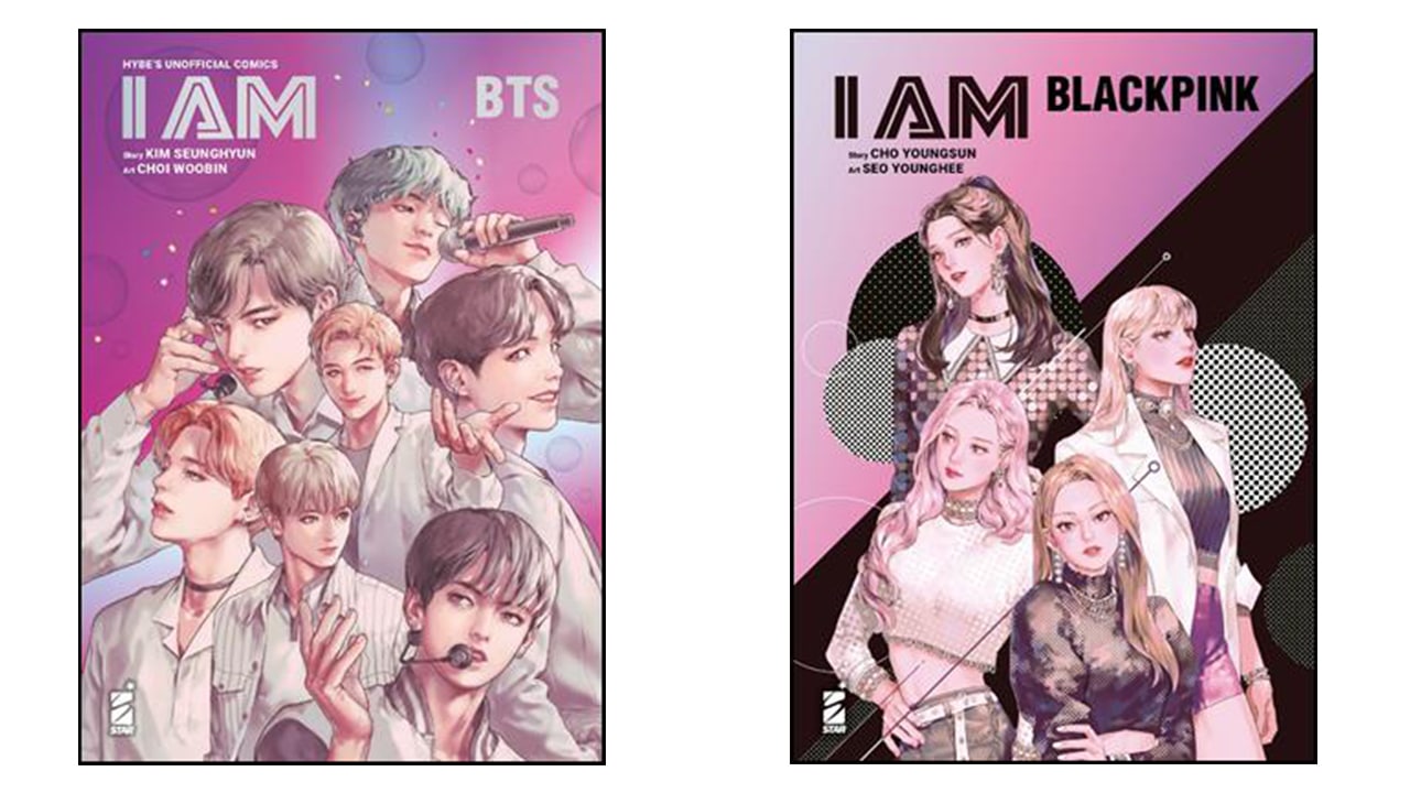 I AM BTS e I AM BLACKPINK: arrivano anche in Italia i due fumetti sulle band coreane diventate fenomeno mondiale thumbnail