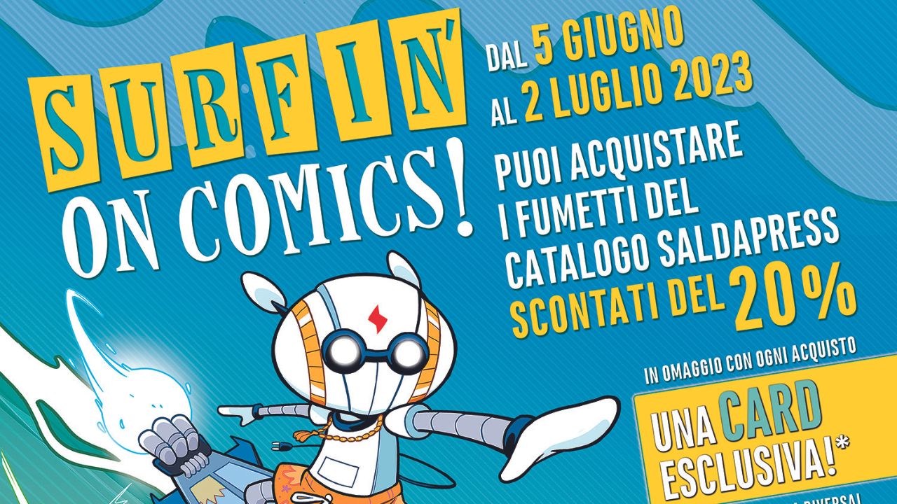 Surfin’on Comics: SaldaPress lancia sconti e promozione estive thumbnail