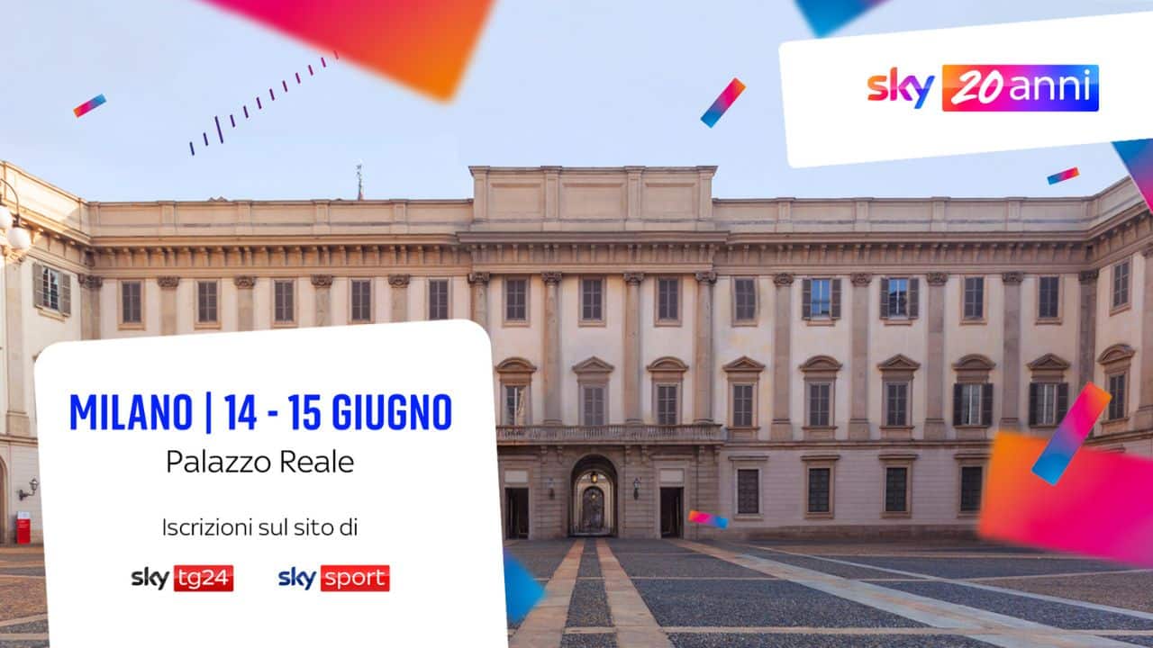 Sky: una festa per celebrare i 20 anni in Italia thumbnail