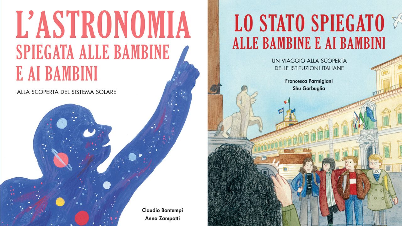 Due libri per spiegare lo Stato e l'Astronomia ai bambini e alle bambine thumbnail