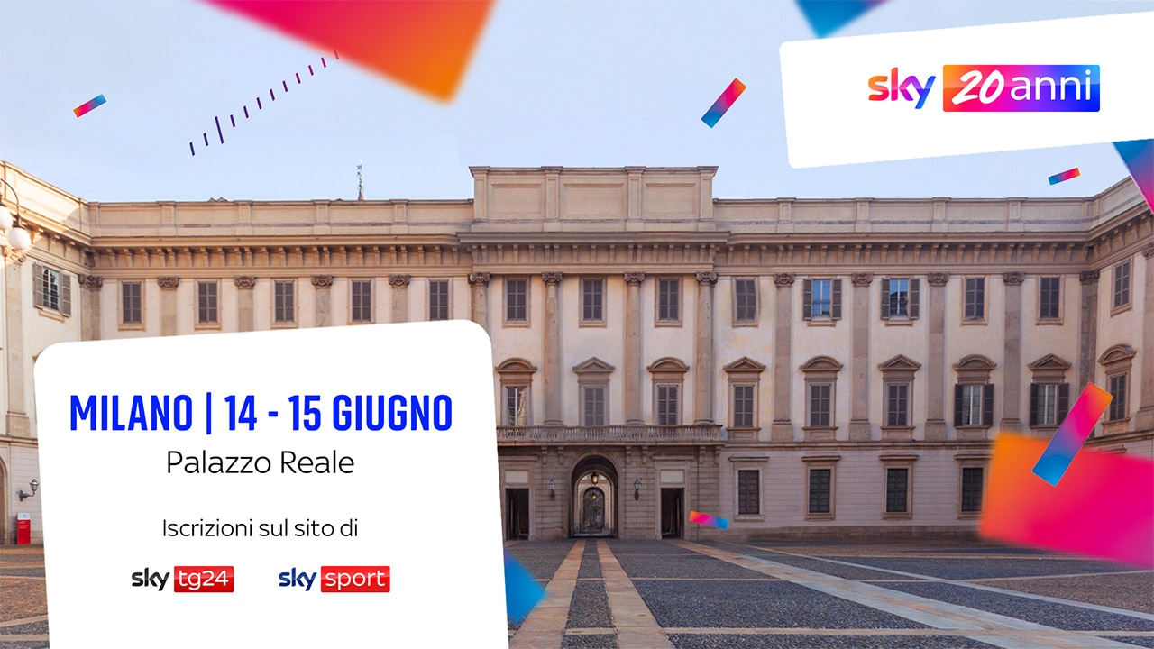 Sky 20 anni: l'evento per i 20 anni di Sky in Italia - 14-15 giugno a Milano thumbnail