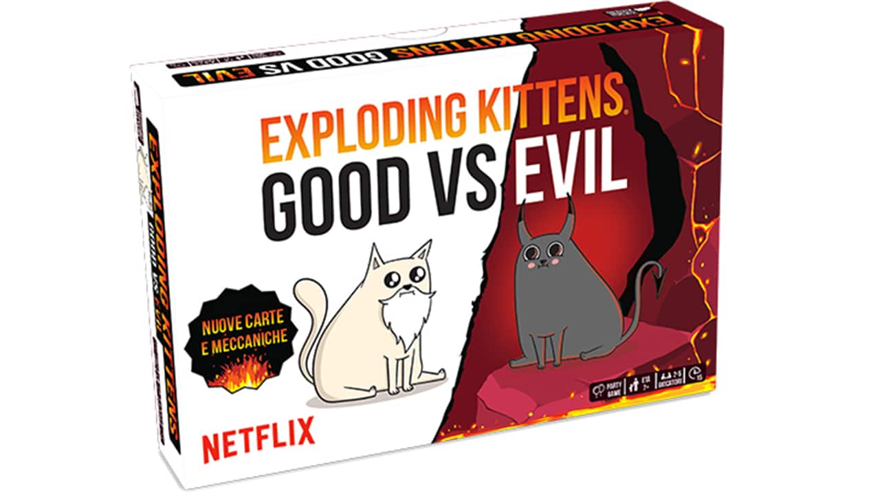 Exploding Kittens: Good vs. Evil - la nuova versione del gioco di carte in arrivo! thumbnail