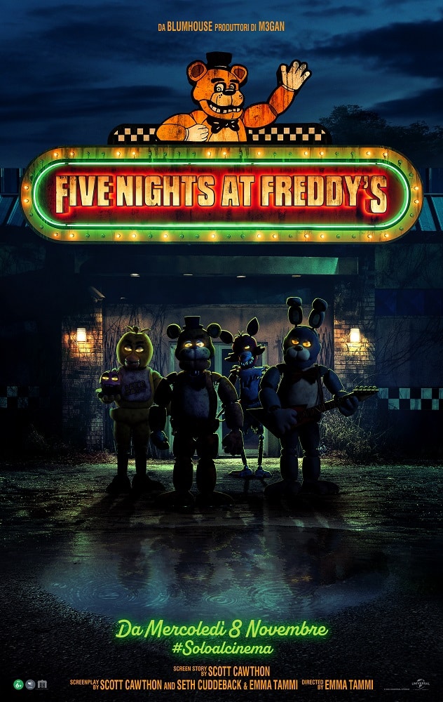 secondo trailer di Five Nights At Freddy's
