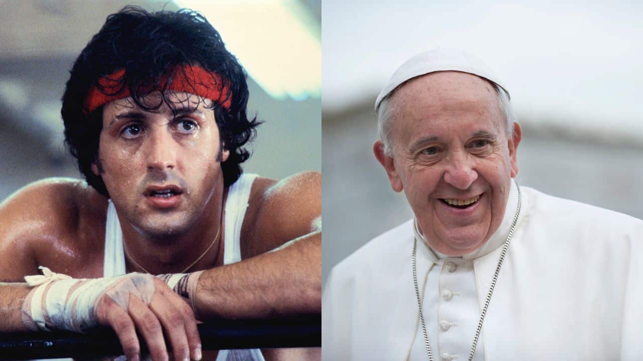 Papa Francesco ha incontrato Sylvester Stallone: “Siamo cresciuti con i suoi film” thumbnail