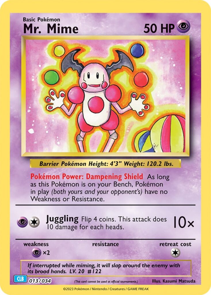 Pokemon Trading Card Game Classic 13 Mr. Mime