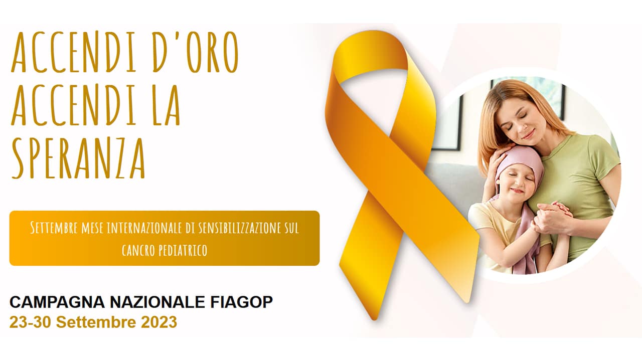 Settembre d'Oro - campagna di sensibilizzazione sul cancro pediatrico thumbnail
