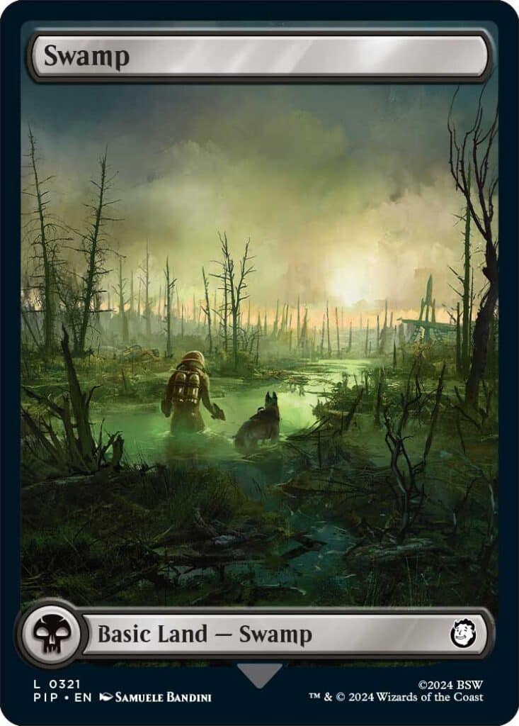 0321 Basic Land Swamp Magic Fallout