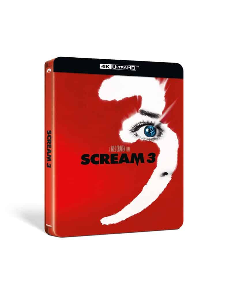 Scream 3 4K BD Steelbook Skew
