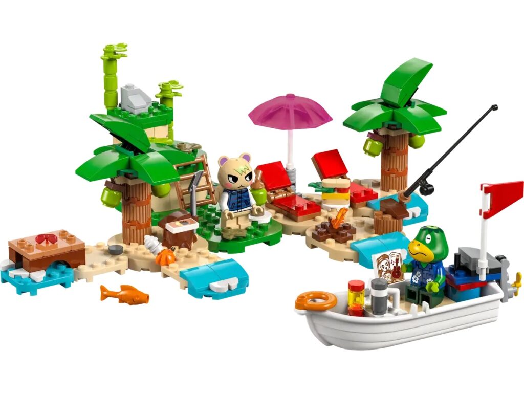 Set LEGO Di Animal Crossing Tour In Barca Di Remo