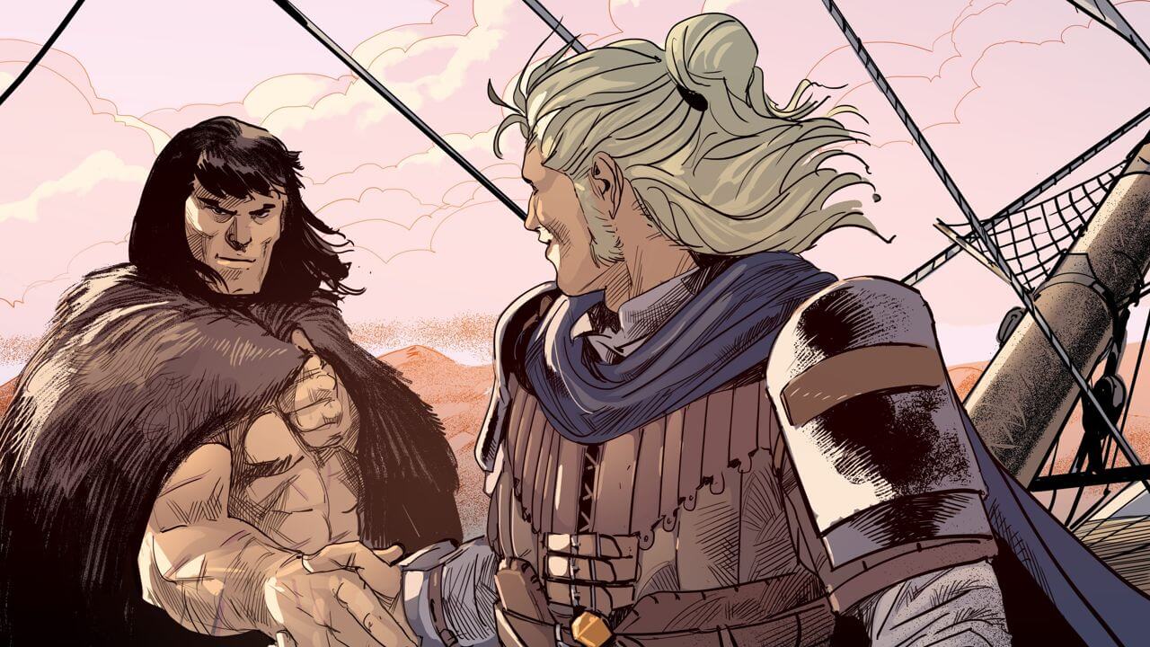 Team-up tra Conan il Barbaro e Dragonero thumbnail