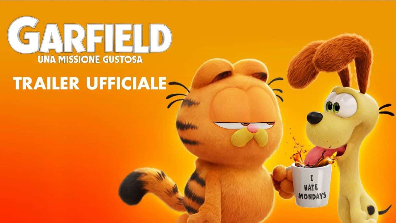 Garfield torna al cinema, ecco il trailer del nuovo film animato thumbnail