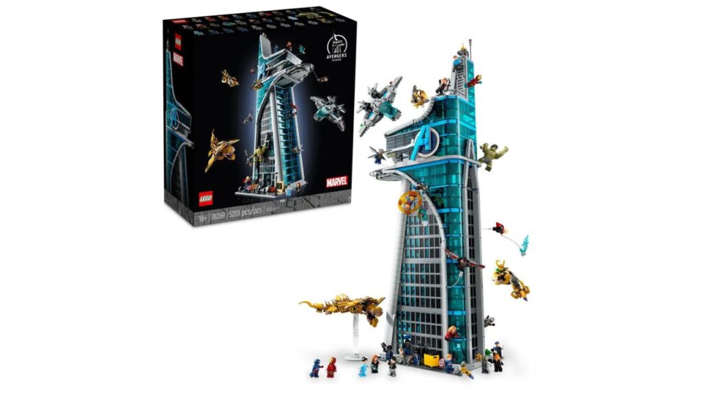 LEGO AVENGERS TOWER TORRE