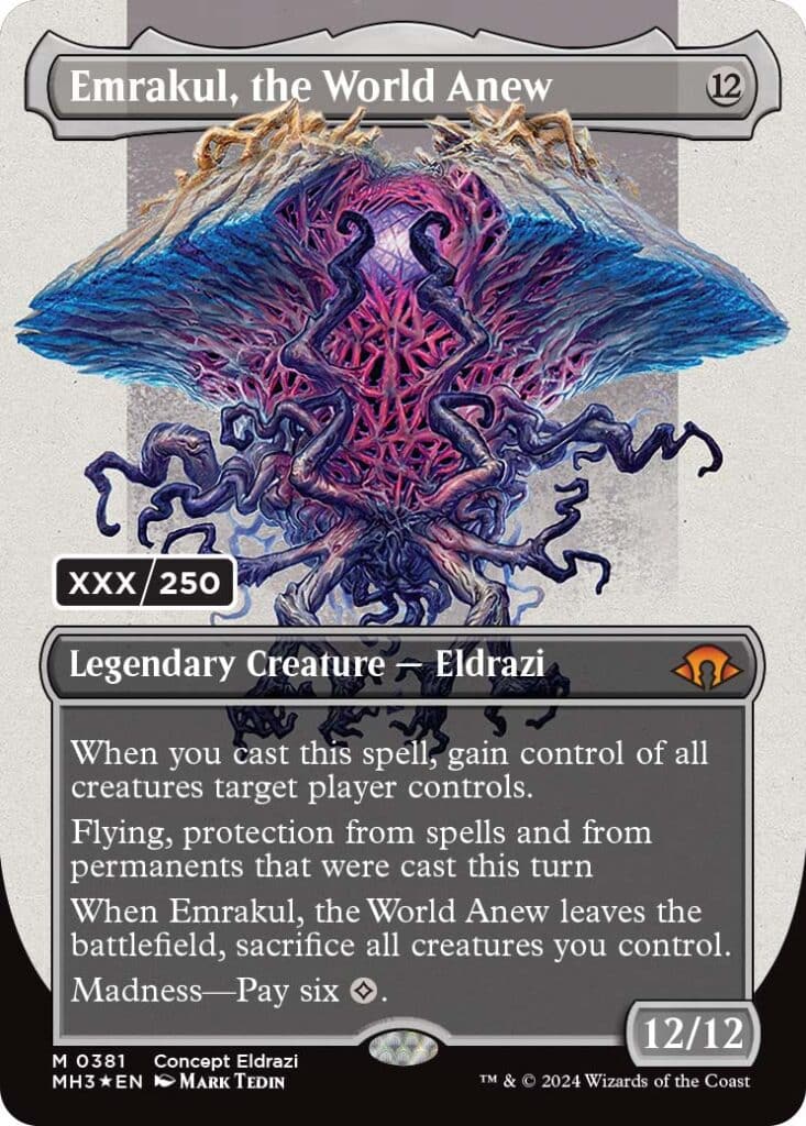 0381 Emrakul The World Anew Serialized MH3