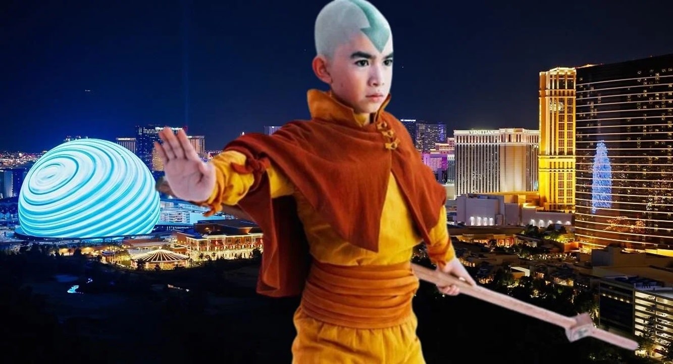 Avatar: La leggenda di Aang appare su The Sphere a Las Vegas thumbnail