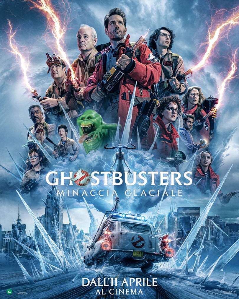 nuovo poster Ghostbusters: Minaccia Glaciale
