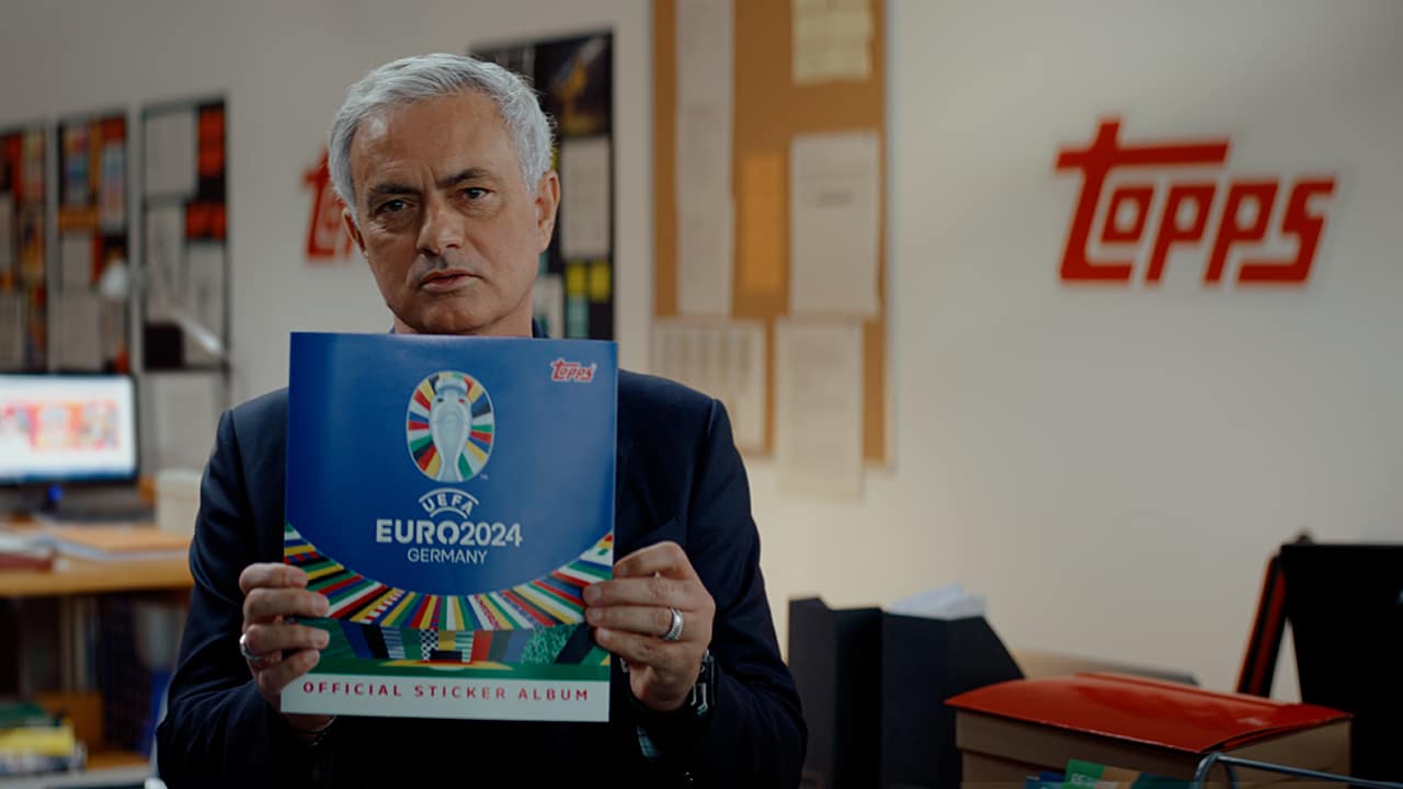 José Mourinho motiva lo staff di Fanatics Collectibles in una clip da ambassador TOPPS thumbnail