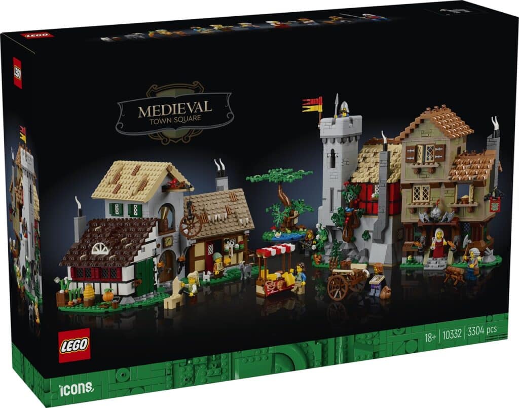 LEGO Piazza della città medievale