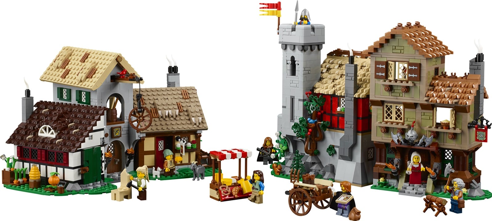 Arriva il set LEGO Piazza della città medievale: un grande ritorno disponibile da marzo thumbnail