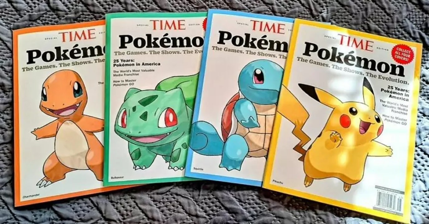 I Pokémon sono arrivati sulla copertina di Time Magazine thumbnail