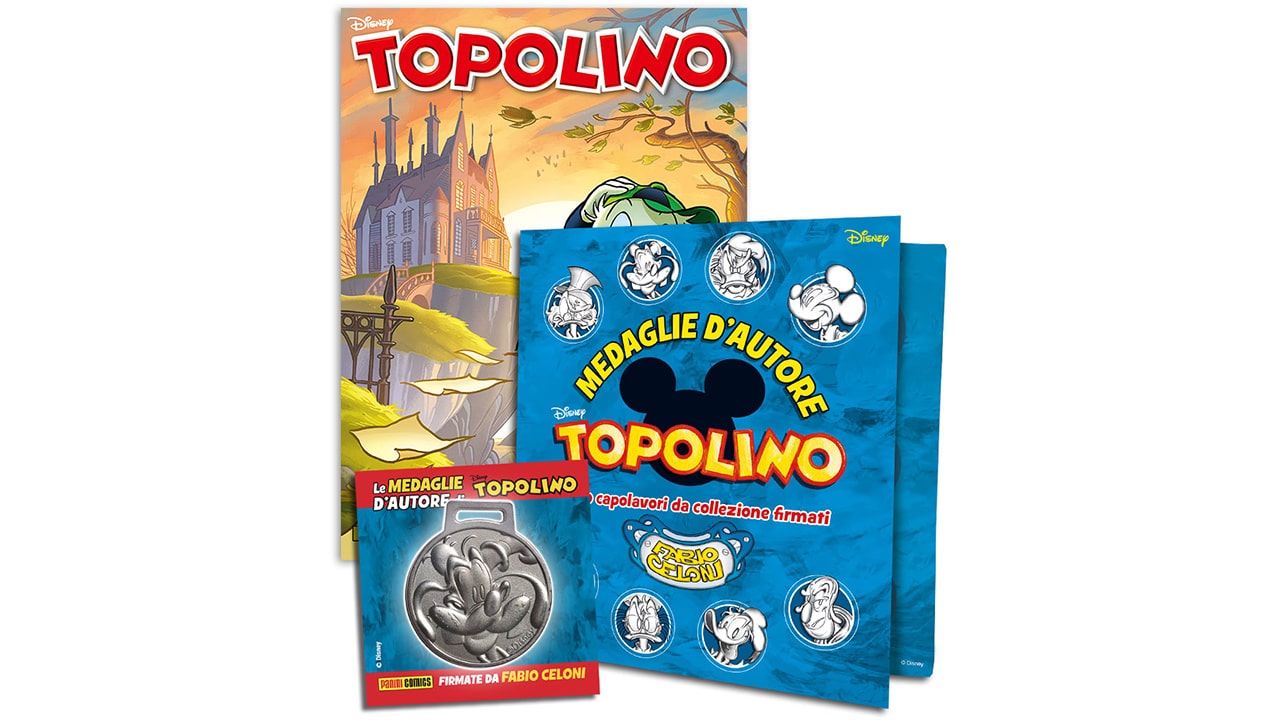 Arrivano le Medaglie d’Autore di Topolino, da Topolino 3561 per otto numeri thumbnail