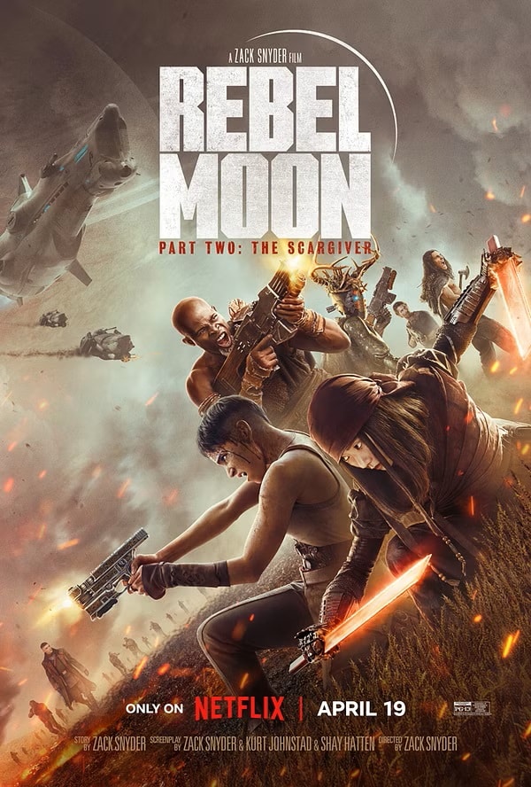 Rebel Moon Parte 2 trailer poster