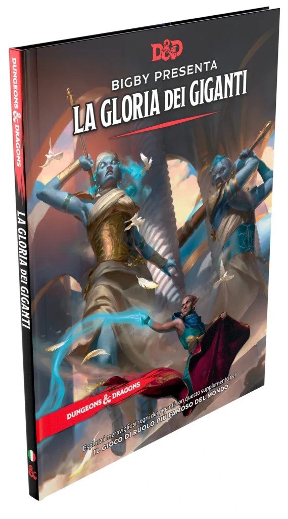 Nuovo manuale di Dungeons & Dragons disponibile: Bigby presenta: La Gloria dei Giganti è il nuovo manuale di Dungeons & Dragons dedicato al mondo dei giganti ed alle regole per inserire i Giganti nelle proprie campagne