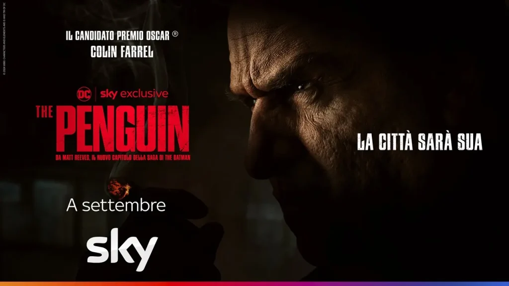 The Penguin trailer ufficiale serie sky now