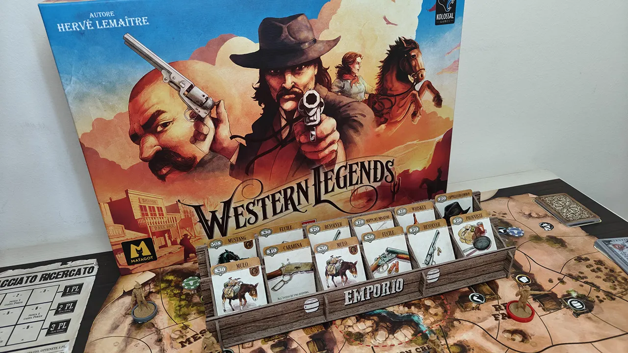 Western Legends porta l'open world in un gioco da tavolo | Recensione thumbnail