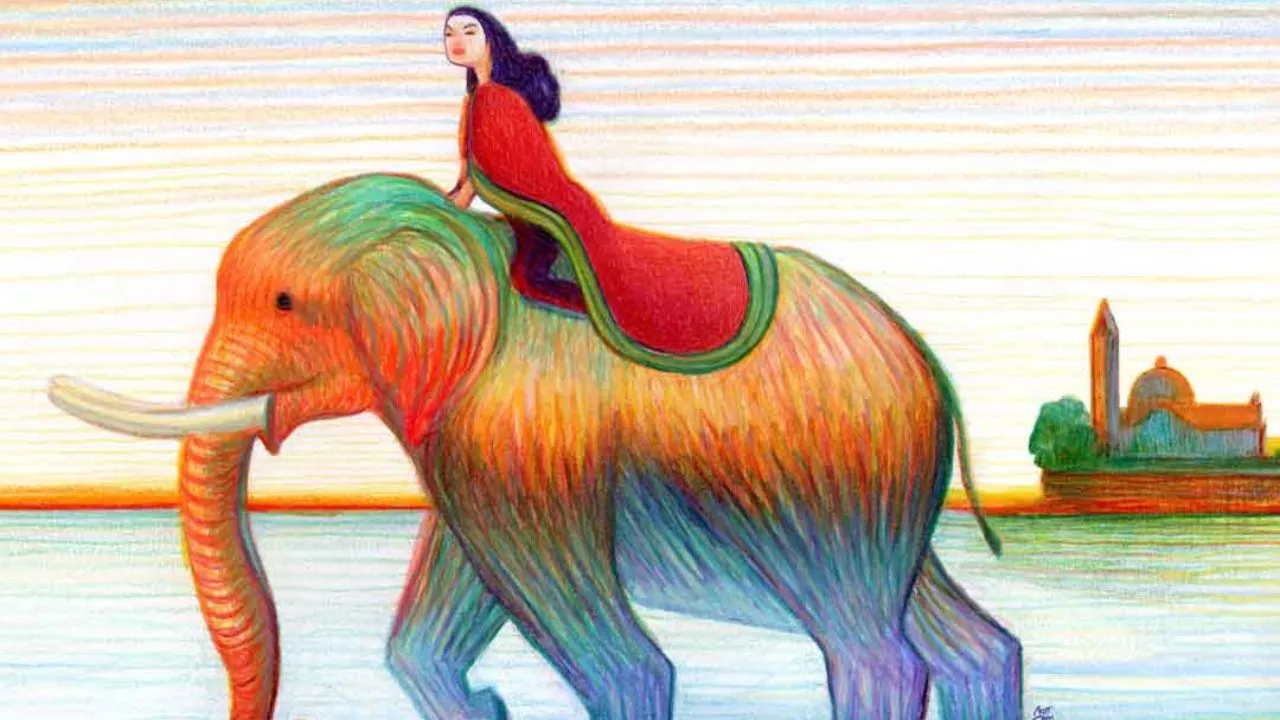 Un elefante troneggia sulla locandida della prossima Mostra di Venezia thumbnail