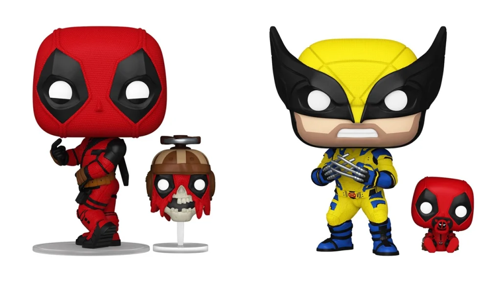 Pop Deadpool E Wolverine Con