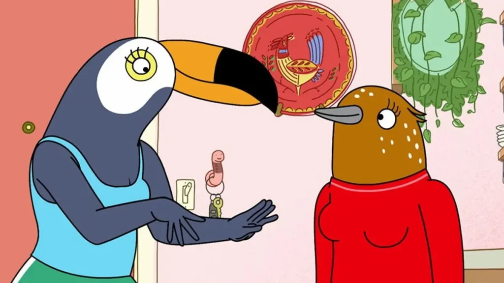 Serie creatore bojack horseman tuca-bertie