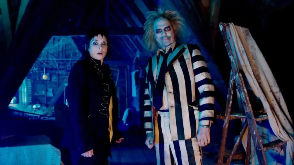 Beetlejuice Beetlejuice Recensione Festival Venezia 2024 Keaton Ryder