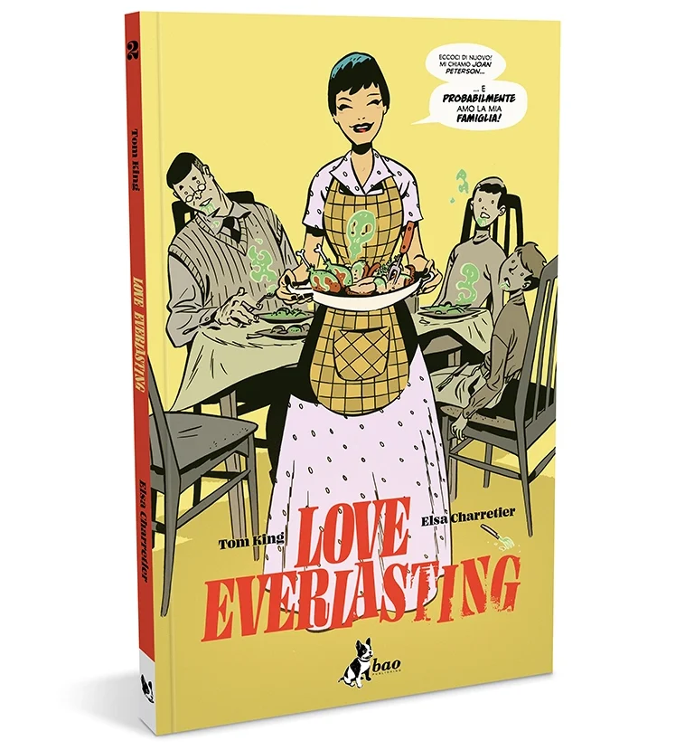 Love Everlasting 2: una storia d'amore pulp di Tom King, ma anche un thriller psicologico, con disegni in stile anni '50 di Elsa Charretier