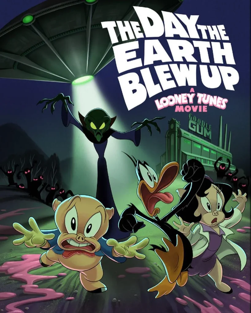 Il nuovo film dei Looney Tunes "Looney Tunes - Il Giorno che Esplose la Terra" (The Day the Earth Blew Up: A Looney Tunes Movie) alla fine arriverà al cinema in nord america. Questa è la locandina ufficiale.