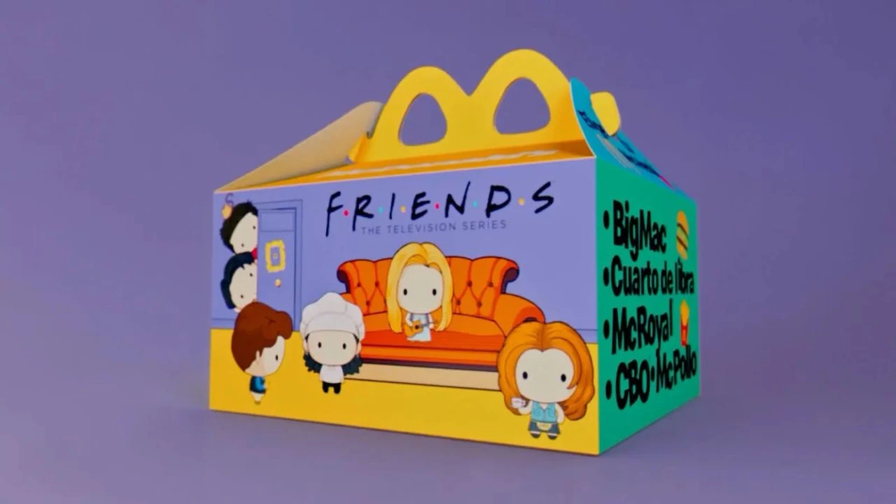 Un Happy Meal per il 30mo anniversario di Friends da Mc Donald's (ma solo in Spagna) thumbnail