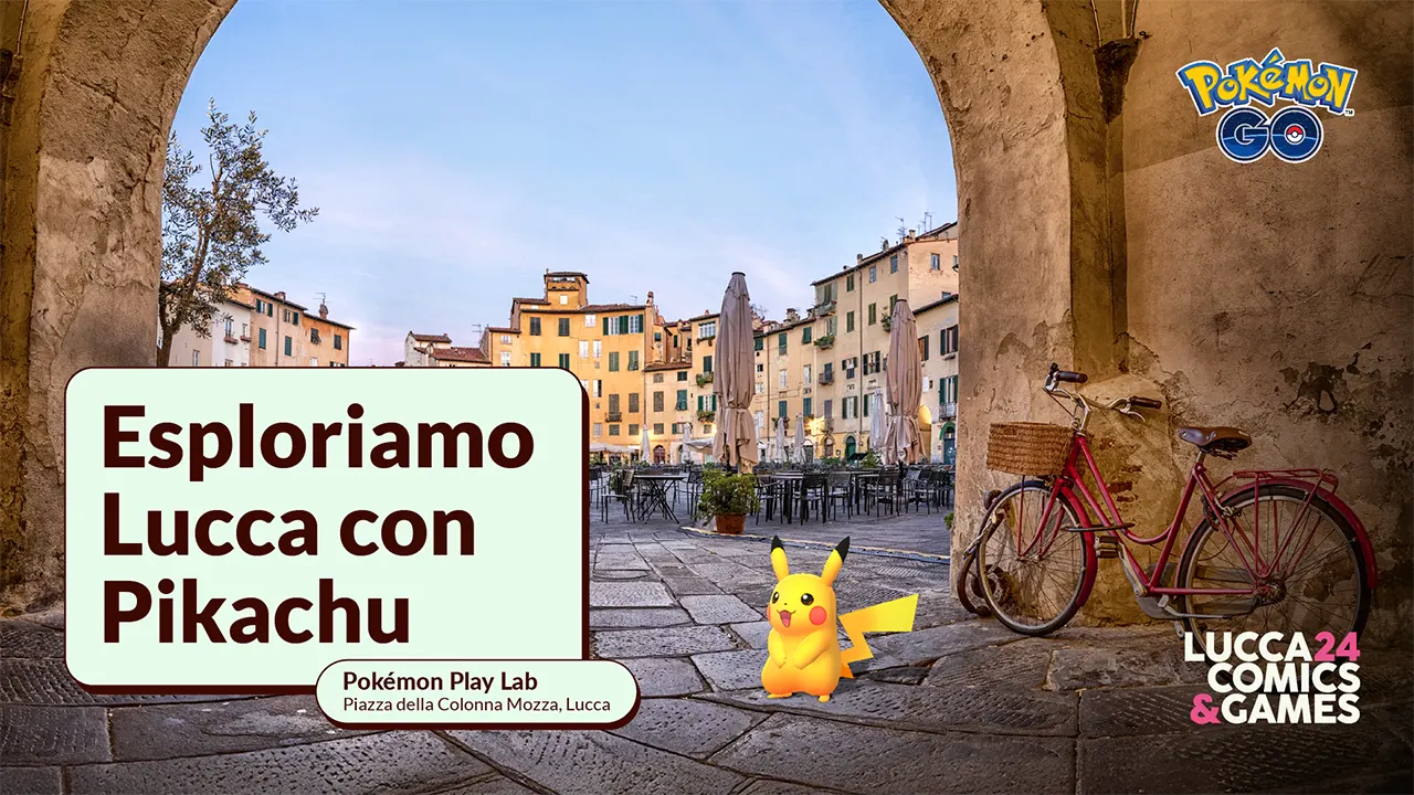 Pokémon GO vi lancia una sfida unica a Lucca Comics & Games thumbnail