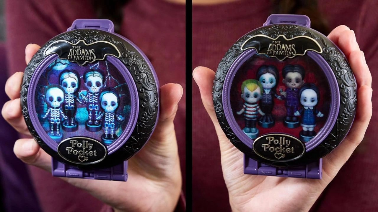 In vista di Halloween, Polly Pocket lancia un set dedicato alla Famiglia Addams thumbnail