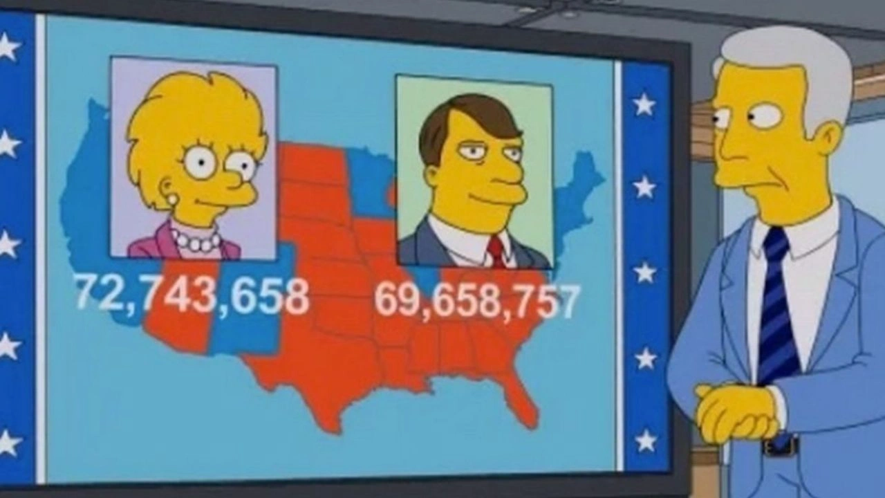 I Simpson hanno di nuovo previsto i risultati delle elezioni americane? No, è un fake thumbnail