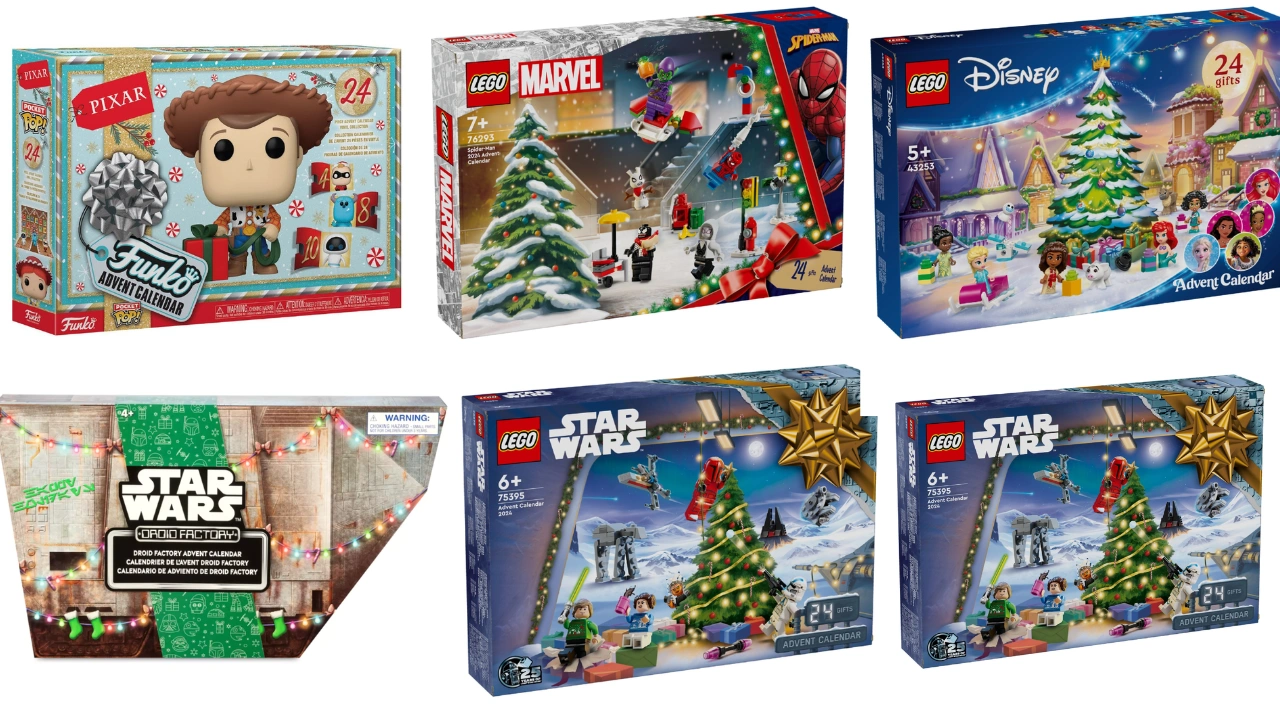 Arrivano i Calendari dell'Avvento a tema Disney, Marvel e Star Wars thumbnail