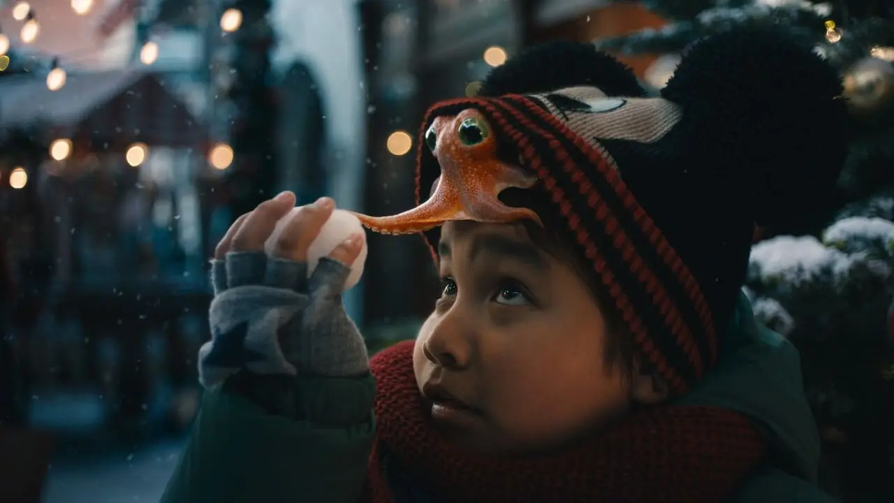 In arrivo "Il Bambino e l'Amico Polpo", il nuovo corto di Natale della Disney thumbnail